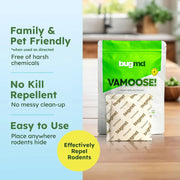 VAMOOSE!  Rodent-Repelling Pouches